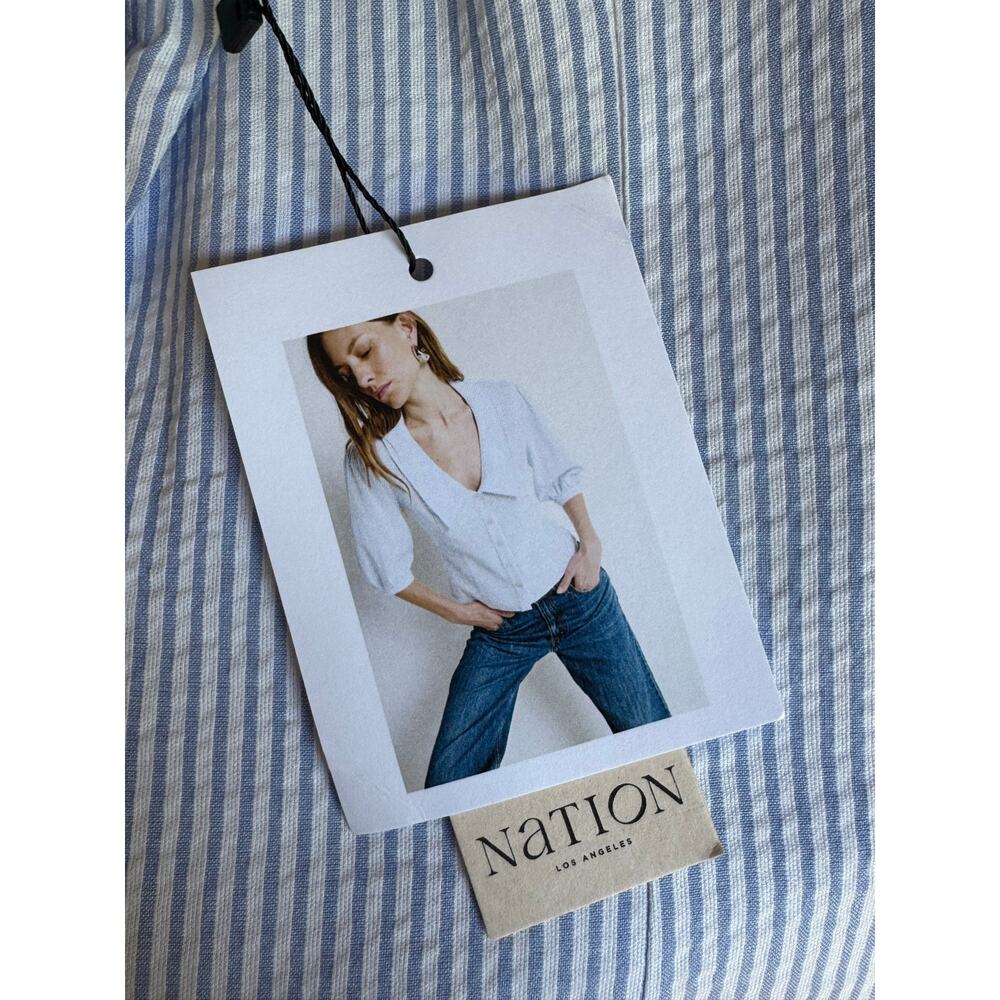 Nation LA Veronique Blouse NWT Size Small - Picture 8 of 8